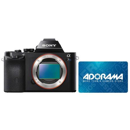 Sony Alpha a7S Mirrorless Digital Camera W/Adorama $200.00 Gift Certificate