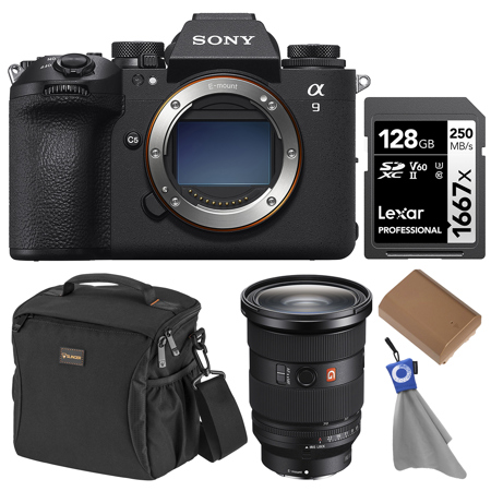 Sony Alpha a9 III Mirrorless Camera w/FE 24-70mm f/2.8 GM Lens, w/Included Value