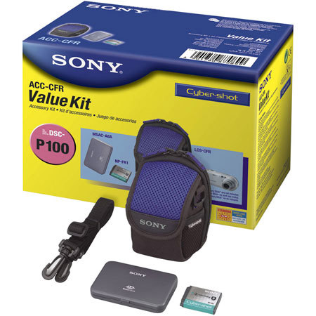 Sony ACC-CFR, Accessory Starter Kit for the Cyber-Shot DSC-P100, DSC-P120 and DSC-P200 Digital Cameras.