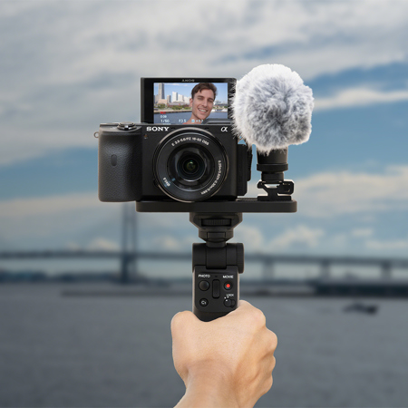 SONY VLOGCAM ZV-Ⅱ Shooting Grip Kit Sony Creator Accessory Kit II with Shooting Grip & Vlogger Shotgun