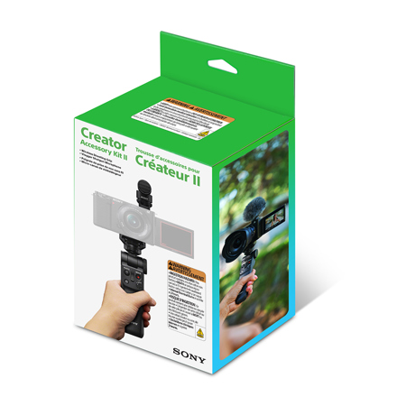 Sony Creator Accessory Kit II with Shooting Grip & Vlogger Shotgun