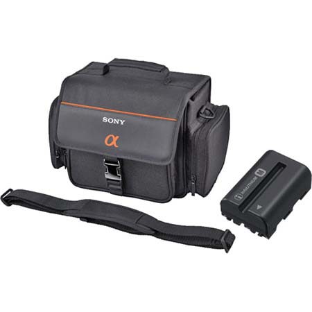 Sony Accessory Kit with LCS-SC11 Soft Carrying Case