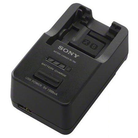 Sony BC-TRX Battery Charger for NP-BN1, NP-BG1, NP-FG1, NP-FT1, NP-FR1, NP-FE1, NP-BX1 Batteries