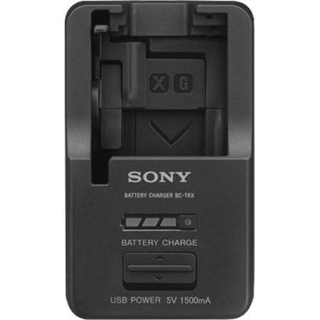 Sony BC-TRX Battery Charger for NP-BN1, NP-BG1, NP-FG1, NP-FT1, NP-FR1, NP-FE1, NP-BX1 Batteries