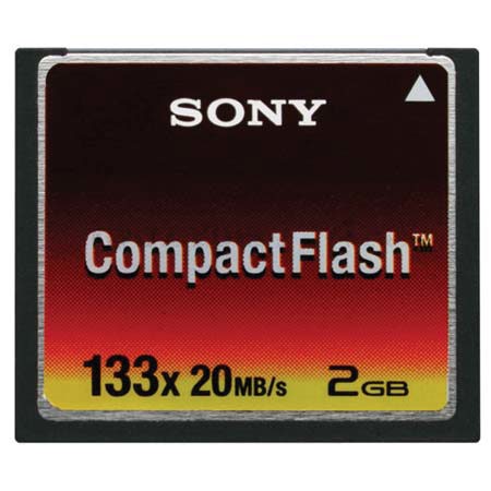 Sony 2 GB, 133x Compact Flash Card with Image Recovery