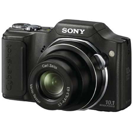 Sony Cyber-Shot DSC-H20 Digital Camera w/ 10.1 MP,Black