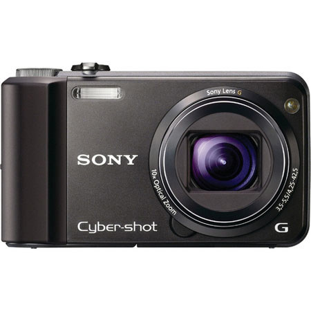 Sony Cyber-Shot DSC-H70/B Digital Camera, 16.1MP, Black