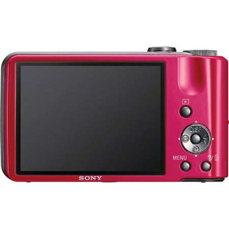 Sony Cyber-Shot DSC-H70/R Digital Camera, 16.1MP, Red