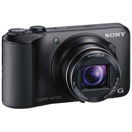 Sony Cyber-shot DSC-H90 Digital Camera, Black