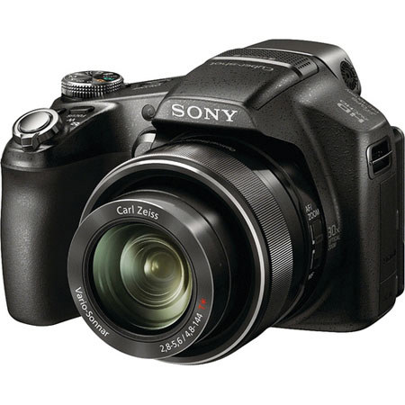 Sony Cyber-Shot DSC-HX100V Digital Camera - Black