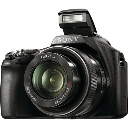 Sony Cyber-Shot DSC-HX100V Digital Camera - Black