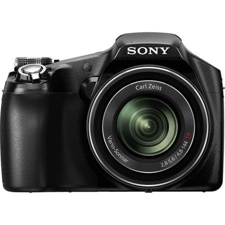 Sony Cyber-Shot DSC-HX100V Digital Camera - Black