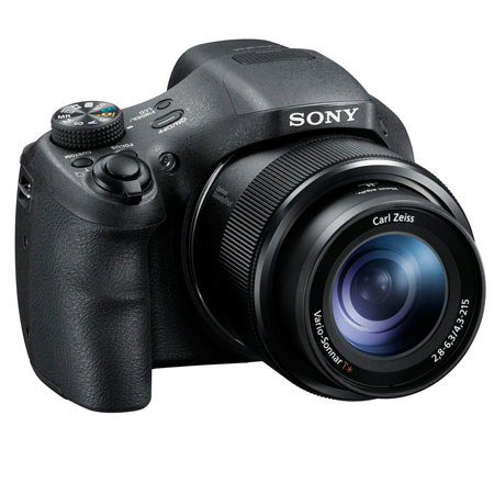 Sony Cyber-shot DSC-HX300 Digital Camera, 20.4 Megapixel, 50x Optical Zoom, Full HD 1080p Video, 3.0" Tilt Screen, Black