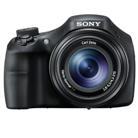 Sony Cyber-shot DSC-HX300 Digital Camera, 20.4 Megapixel, 50x Optical Zoom, Full HD 1080p Video, 3.0" Tilt Screen, Black