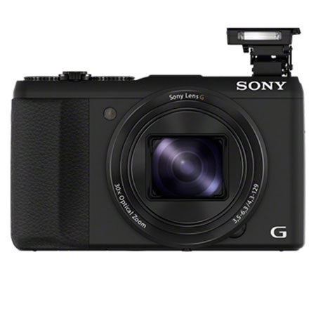 Sony Cyber-shot DSC-HX50V Digital Camera, 20.4 MP, 30x Optical Zoom, Full HD 1080/60p with Dual Record, WiFi, Black