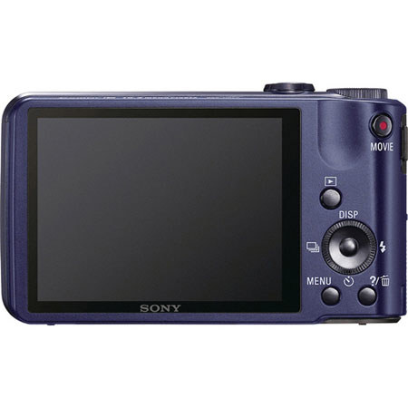 Sony Cyber-Shot DSC-HX7V Digital Camera, Blue