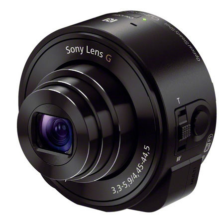 Sony DSC-QX10 Smartphone Attachable Lens-Style Camera, 18.2MP 