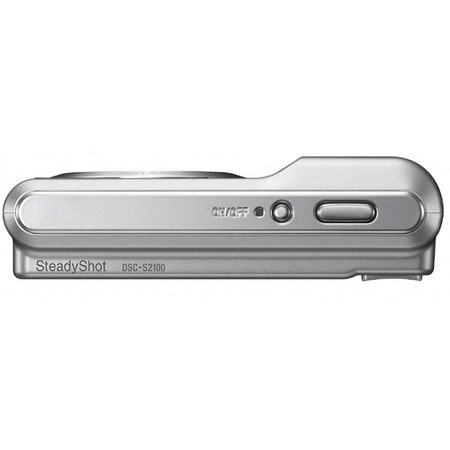 Sony Cyber-Shot DSC-S2100 Digital Camera, 12 MP, Silver