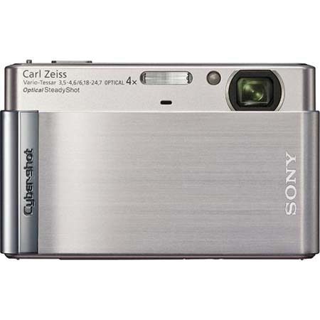 Sony Cyber-Shot DSC-T90 Digital Camera Kit w/Case, Slvr