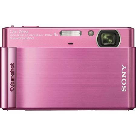 Sony Cyber-Shot DSC-T90 Digital Camera w/12.1 MP, Pink