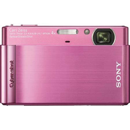 Sony Cyber-Shot DSC-T90 Digital Camera Kit w/Case, Pink