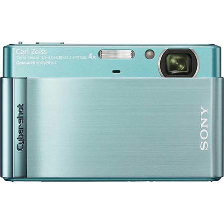 Sony Cyber-Shot DSC-T90 Digital Camera Kit w/Case, Teal