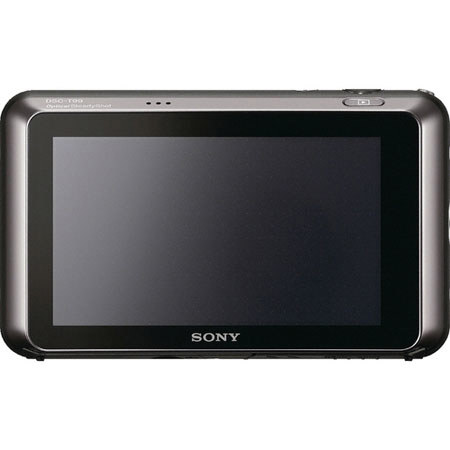 Sony Cyber-Shot DSC-T99 Camera, 14.1MP, 4x Zoom, Black