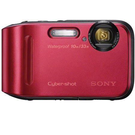 Sony DSC-TF1 Cyber-shot Digital Camera, Red