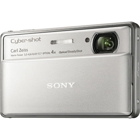 Sony Cyber-Shot DSC-TX100V Digital Camera, Silver