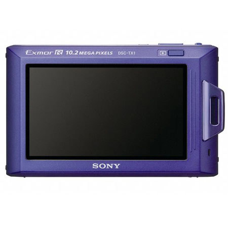 Sony Cyber-Shot DSC-TX1 10.2 MP Digital Camera, Blue