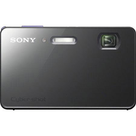 Sony Cyber-shot DSC-TX200V Digital Camera w/GPS, Violet, Bundle with 16GB & Case