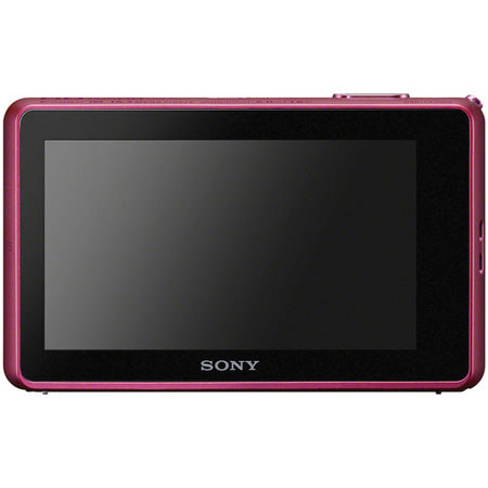 Sony Cyber-shot DSC-TX200V Digital Camera with GPS, Red