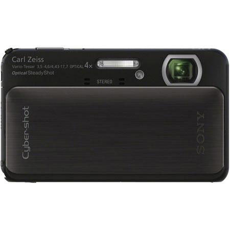 Sony DSC-TX20 Cyber-shot Digital Camera, Black - Bundle - with 16GB SD