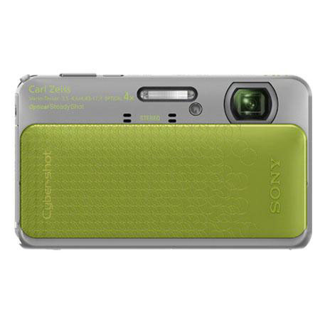 Sony DSC-TX20 Cyber-shot Digital Camera, GREEN - Bundle - with 16GB SD