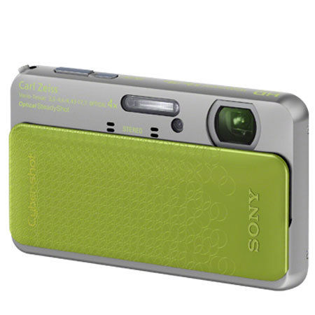 Sony Cyber-Shot DSC-TX20 Digital Camera, Green