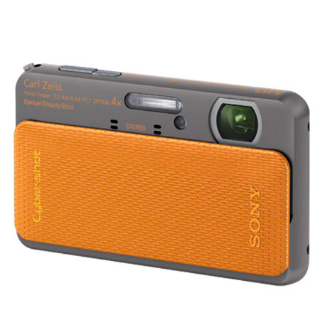 Sony Cyber-Shot DSC-TX20 Digital Camera, Orange