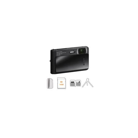 Sony DSC-TX30 Cyber-shot Digital Camera With Accessory Bundle A