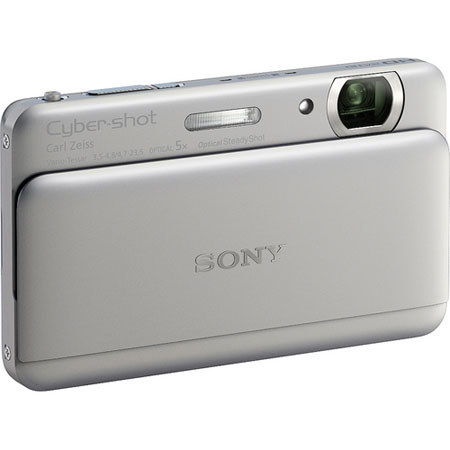 Sony Cyber-Shot DSC-TX55 Digital Camera, 16.2 MP 3.3 OLED Display -Silver