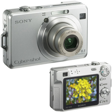 SONY DSC-W100 8.0MP CMPCT DIG CAMERA