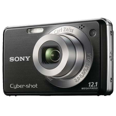 Sony Cyber-Shot DSC-W220 P&S Digital Camera Kit, Black