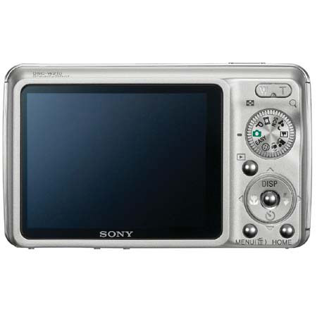 Sony Cyber-Shot DSC-W220 Point & Shoot Digital Camera, 12.1 Megapixel, 4x Optical Zoom Lens, 2.7" LCD Screen, Silver with Two 1GB Memory Cards (Total 2GB)