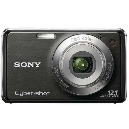 Sony Cyber-Shot DSC-W230 P&S Dig Camera, 12.1 MP, Black