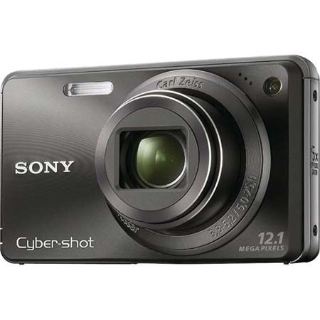 Sony Cyber-Shot DSC-W290 P&S Dig Camera, 12.1 MP, Black