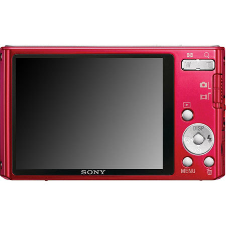 Sony DSC-W330 14.1MP Digital Camera with 4x Wide Angle Zoom with Digital Steady Shot Image Stabilization and 3.0 inch LCD (Red)
