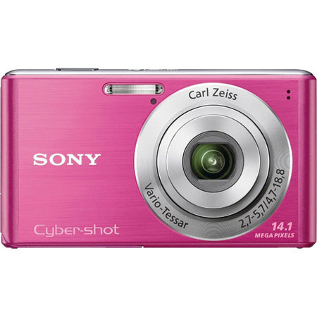 Sony Cyber-Shot DSC-W530 Digital Camera Pink Bundle