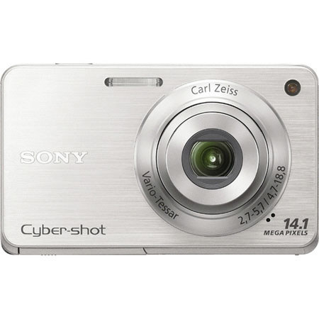 Sony Cyber-Shot DSC-W560 Digital Camera Bundle Silver