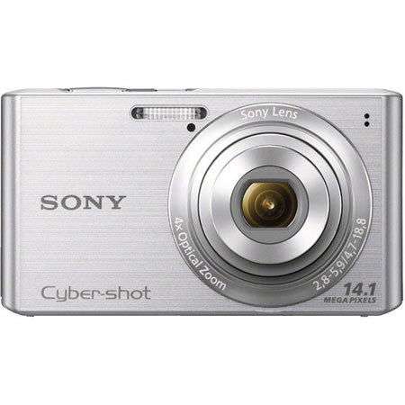 Sony Cyber-Shot DSC-W610 Digital Camera Silver Bundle 8GB