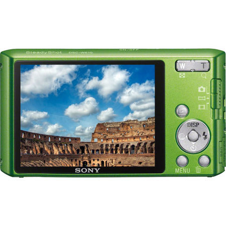 Sony Cyber-Shot DSC-W610 Digital Camera, Green