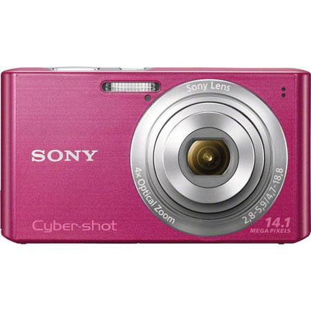 Sony Cyber-Shot DSC-W610 Digital Camera Pink Bundle 8GB