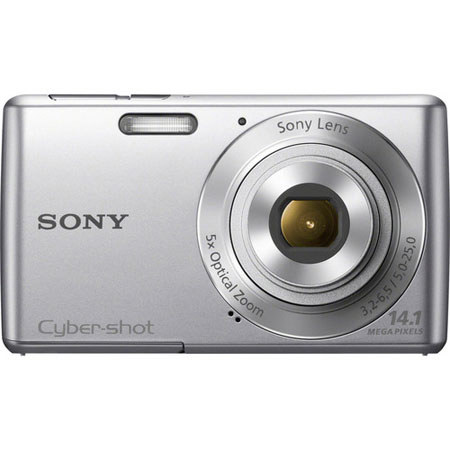 Sony Cyber-Shot DSC-W620 Digital Camera Silver Bundle